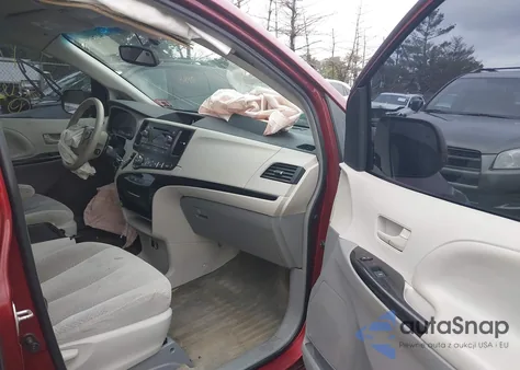 2013 Toyota Sienna Le V6 8 Passenger from USA, damaged, VIN 5TDKK3DC2DS313482